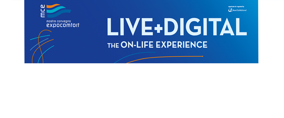 Mostra convegno expocomfort2021 MCE LIVE+DIGITAL